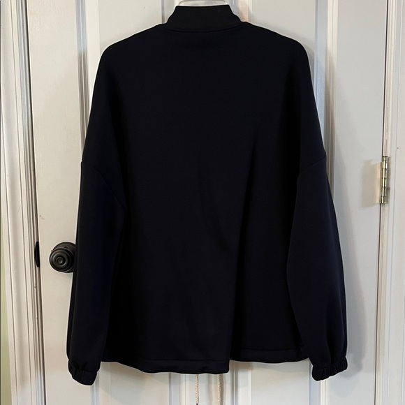 COS Women’s Zip-Up Navy Jacket, Size M - Picture 3 of 10